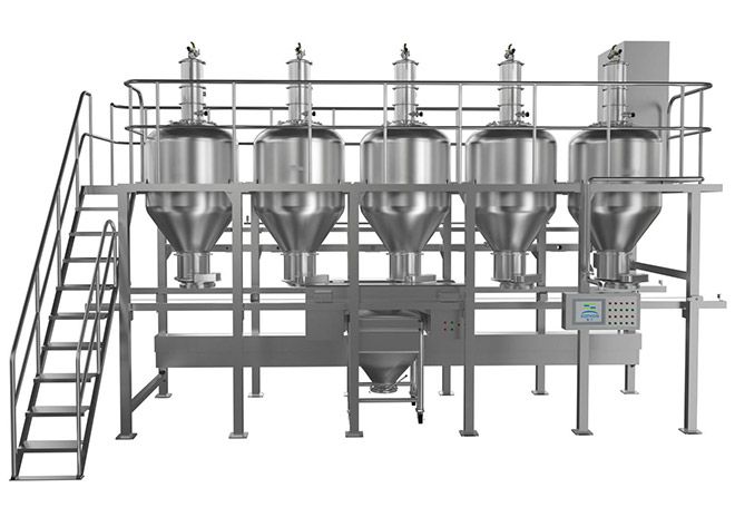 炭黑粉自動(dòng)上料稱重系統(tǒng)案例
